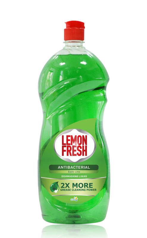 Засіб для ручного миття посуду LEMON FRESH lime 1,5л